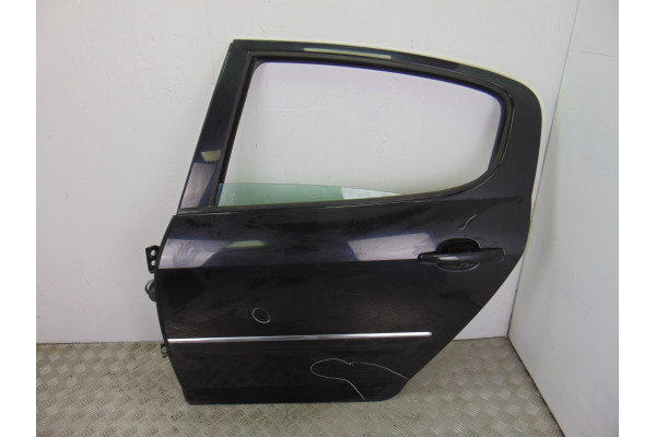 PUERTA TRASERA IZQUIERDA  PEUGEOT 407  2.0 136CV 1997CC 2004 NEGRO