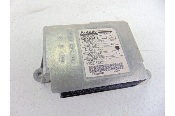 CENTRALITA AIRBAG| RENAULT- 1.6 16V 112CV 1598CC|8200481127B 604289600 - 2005