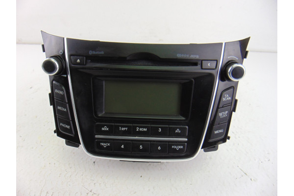 SISTEMA AUDIO / RADIO CD| HYUNDAI- 1.4 99CV 1396CC|96170A6210 - 2012