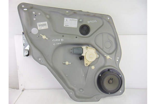 ELEVALUNAS TRASERO IZQUIERDO| MERCEDES-BENZ- B 200 (245.233) 136CV 2034CC|A1697301579 6 PIN - 2008