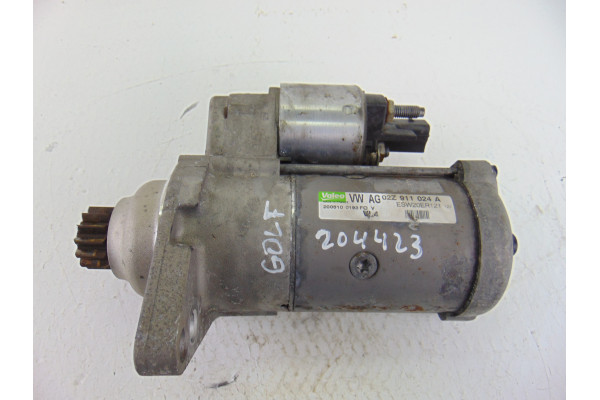 MOTOR ARRANQUE| VOLKSWAGEN- 1.6 TDI 105CV 1598CC|02Z911024A 13 DIENTES - 2010