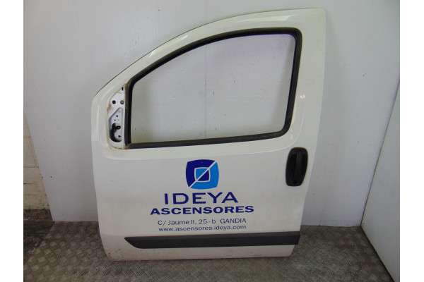 PUERTA DELANTERA IZQUIERDA  CITROEN NEMO RANCHERA FAMILIAR  1.3 HDI 75 75CV 1248CC 2015 BLANCA