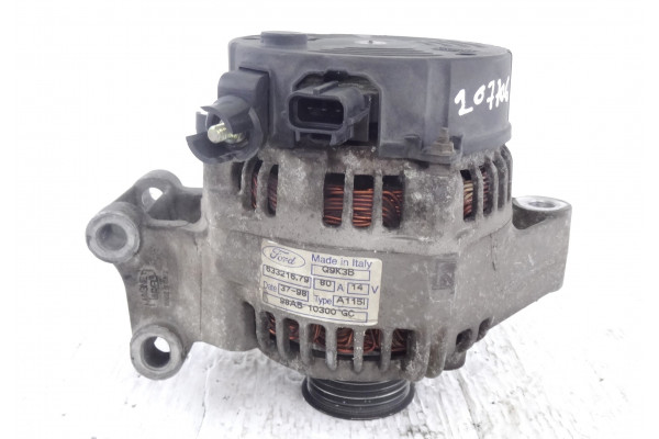 ALTERNADOR| FORD- 1.6 16V 100CV 1596CC|98AB10300GC 63321679 - 1998