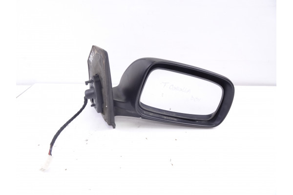 RETROVISOR DERECHO  TOYOTA COROLLA  2.0 D-4D (CDE120R_, CDE120L_) 116CV 1995CC 2004 NEGRO