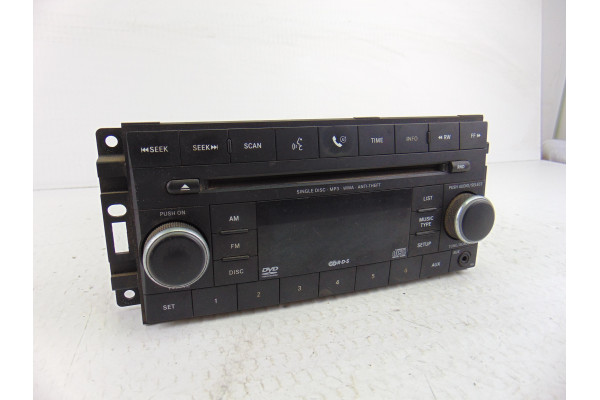 SISTEMA AUDIO / RADIO CD  JEEP GRAND CHEROKEE III  3.0 CRD 4X4 218CV 2987CC 2007 05064927AF