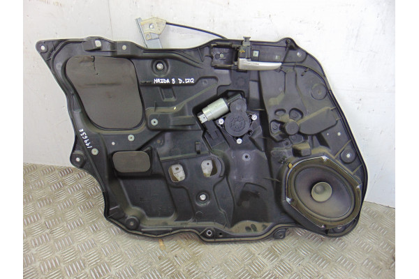 ELEVALUNAS DELANTERO IZQUIERDO| MAZDA- 1.6 DI TURBO 109CV 1560CC|6 PIN - 2007