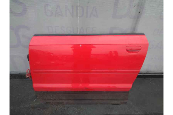 PUERTA DELANTERA IZQUIERDA  AUDI A3  1.6 102CV 1595CC 2006 ROJO