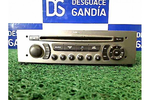 SISTEMA AUDIO / RADIO CD| PEUGEOT- 1.6 HDI 90CV 1560CC| - 2009