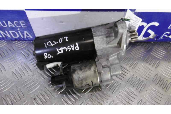 MOTOR ARRANQUE| VOLKSWAGEN- 2.0 TDI 140CV 1968CC|02E911024A 0001123044 - 2010