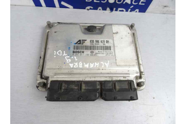 CENTRALITA MOTOR UCE| SEAT- 1.9 TDI 131CV 1896CC|038906019BH 0281011199  - 2004