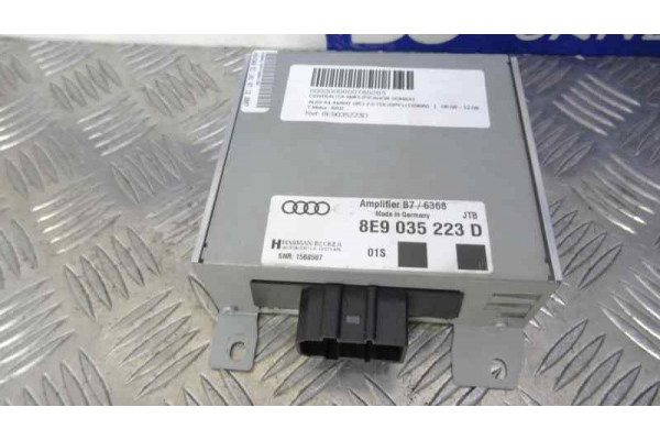 MODULO ELECTRONICO| AUDI- 2.0 TDI 170CV 1968CC|AUDI A4 S4 RS4 8E B7 AMPLIFICADOR DE POTENCIA 8E9035223D CENTRALITA AMPLIFICADOR 