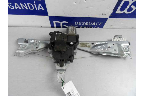 ELEVALUNAS TRASERO IZQUIERDO  PEUGEOT 308  1.6 HDI 109CV 1560CC 2007 9659834880