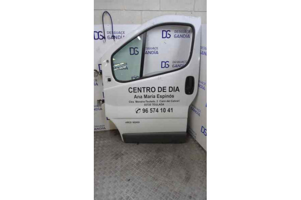 PUERTA DELANTERA IZQUIERDA  NISSAN PRIMASTAR FURGÓN  1.9 DCI 100 100CV 1870CC 2004