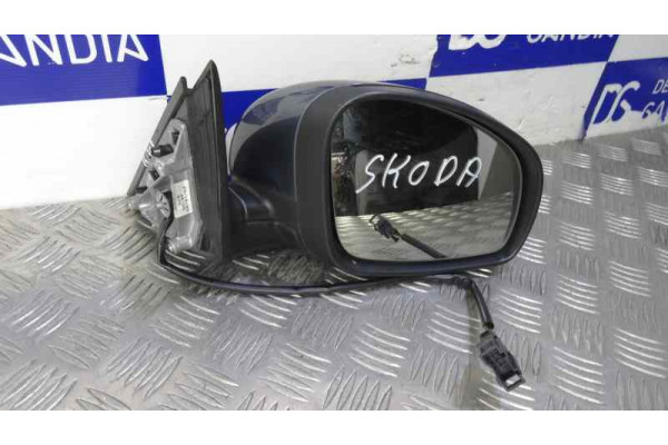 RETROVISOR DERECHO| SKODA- 1.4 TDI 80CV 1422CC|5 CABLES - 2007