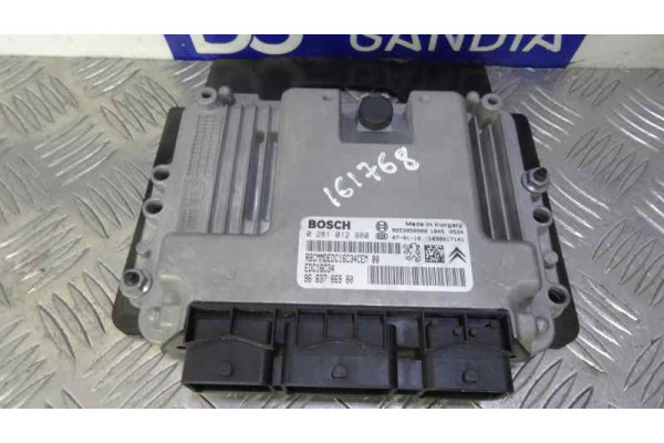 CENTRALITA MOTOR UCE| CITROEN- 1.6 HDI 109CV 1560CC|0281012980 EDC16C34  - 2006