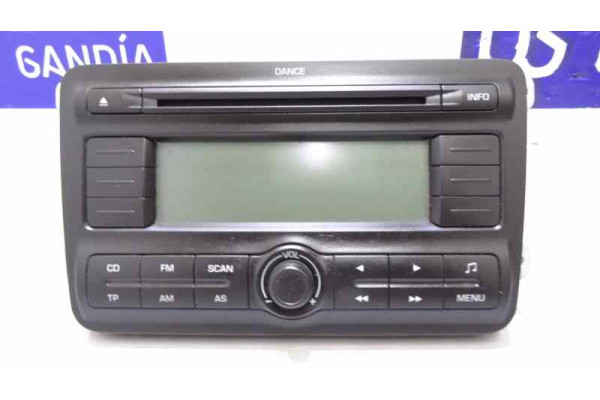 SISTEMA AUDIO / RADIO CD| SKODA- 1.4 TDI 80CV 1422CC| - 2007