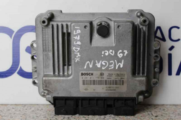 CENTRALITA MOTOR UCE| RENAULT- 1.9 DCI (BM0G, CM0G) 120CV 1870CC|0281011776 8200391966  - 2005