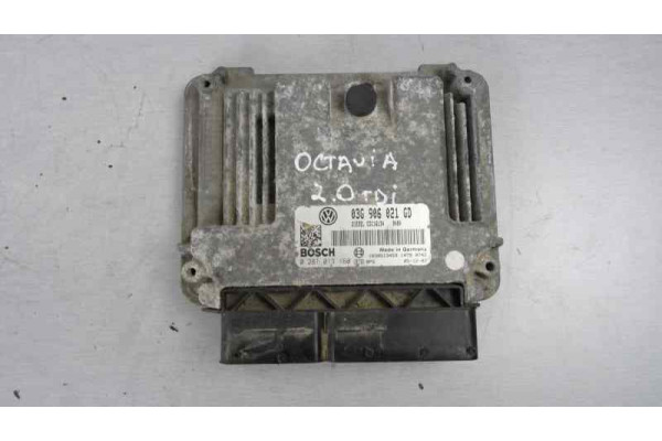 CENTRALITA MOTOR UCE| SKODA- 2.0 TDI 16V 140CV 1968CC|0281013160 03G906021GD  - 2006