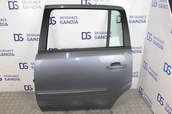 PUERTA TRASERA IZQUIERDA  OPEL ZAFIRA B  1.9 CDTI (M75) 120CV 1910CC 2006 GRIS OSCURO