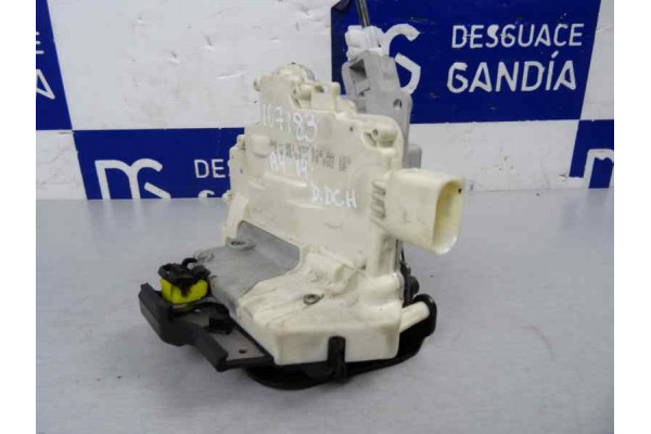 CERRADURA PUERTA DELANTERA DERECHA| AUDI- 2.0 TDI 16V 140CV 1968CC|7 PIN 8E1837016AA SIN CABLE NI VARILLAJE - 2005