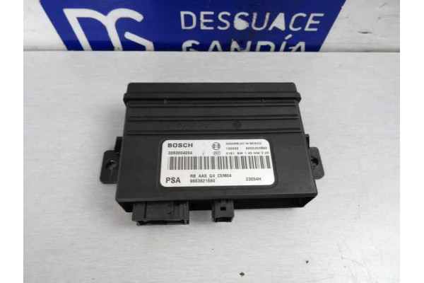 CENTRALITA ESTACIONAMIENTO  PEUGEOT 308  1.6 HDI 112CV 1560CC 2013 9663821680