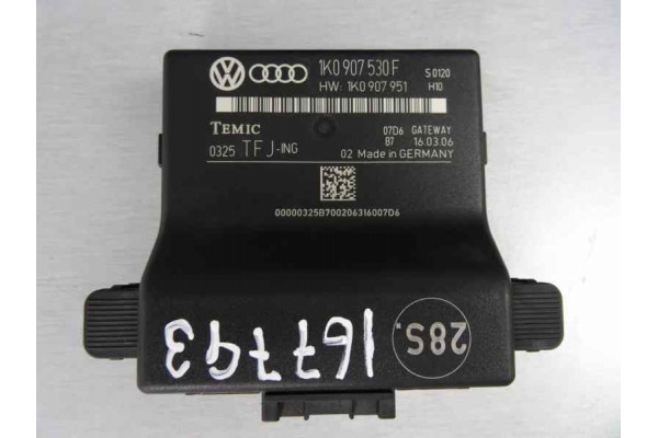 MODULO CONFORT  VOLKSWAGEN TOURAN  2.0 TDI 140CV 1968CC 2006 1K0907530F