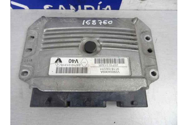 CENTRALITA MOTOR UCE| RENAULT- 1.6 16V (DZ0U, DZ1B, DZ1H) 110CV 1598CC|237100132R 237100131R - 2009