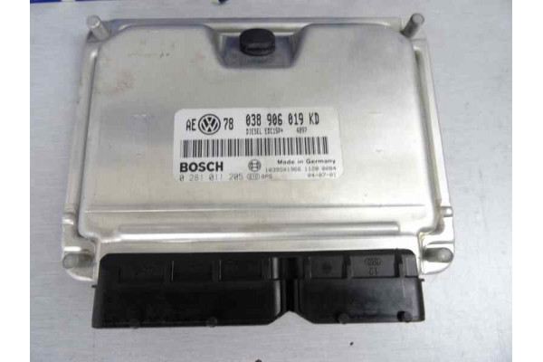 CENTRALITA MOTOR UCE| VOLKSWAGEN- 1.9 TDI 130CV 1896CC|038906019KD 0281011205 EDC15P  - 2004