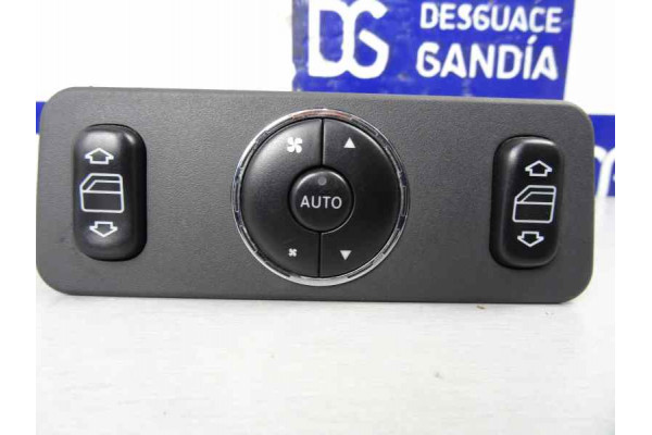 INTERRUPTOR| MERCEDES-BENZ- ML 270 CDI (163.113) 163CV 2685CC|TRASERO ELEVALUNAS Y CLIMA A1638200326 - 2002