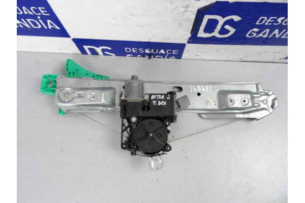 ELEVALUNAS TRASERO DERECHO| OPEL- 2.0 CDTI (35) 160CV 1956CC|7 PIN 13350763 - 2011