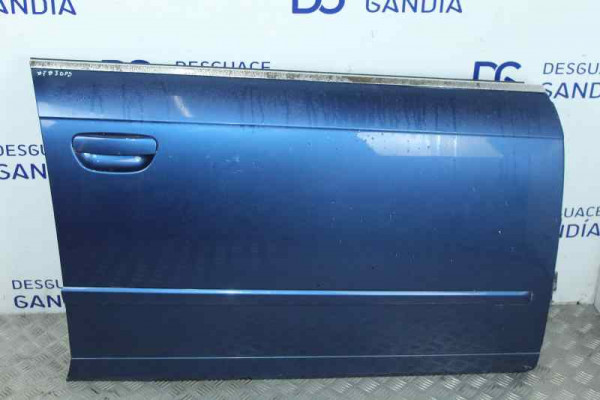 PUERTA DELANTERA DERECHA  AUDI A4  2.0 TDI 16V 140CV 1968CC 2005 AZUL