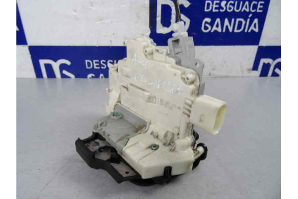 CERRADURA PUERTA DELANTERA DERECHA| AUDI- 2.0 TDI 16V 140CV 1968CC|7 PIN 8E1837016AA SIN CABLE NI VARILLAJE - 2005