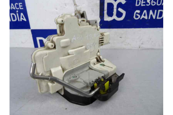 CERRADURA PUERTA TRASERA DERECHA| AUDI- 2.0 TDI 16V 140CV 1968CC|7 PIN   SIN CABLE NI BARILLAJE  - 2005