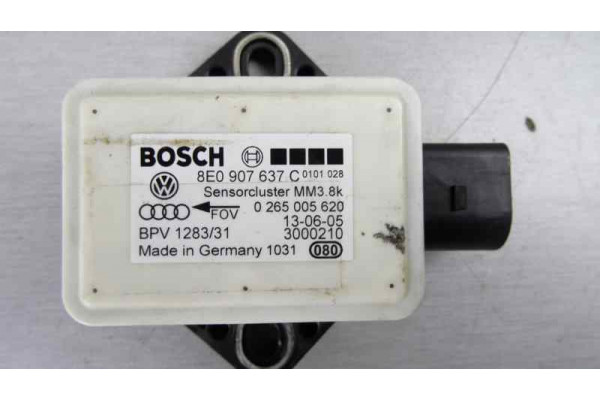 CENTRALITA CONTROL ESTABILIDAD ESP| AUDI- 2.0 TDI 16V 140CV 1968CC|8E0907637CSENSOR ESP [] - 2005