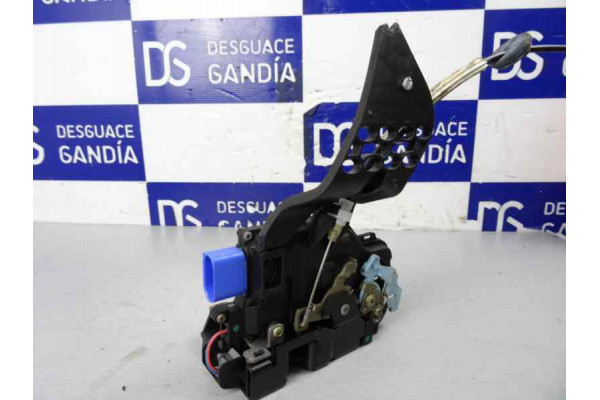 CERRADURA PUERTA DELANTERA DERECHA| VOLKSWAGEN- 3.0 V6 TDI 225CV 2967CC|3D1837016 9PIN SIN CABLE NI VARILLAJE - 2006