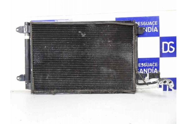 CONDENSADOR / RADIADOR  AIRE ACONDICIONADO| AUDI- 1.9 TDI 105CV 1896CC|1K0820411H - 2003