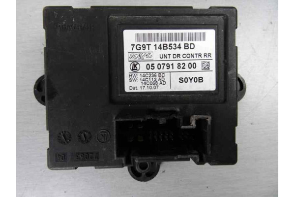 MODULO ELECTRONICO  LAND ROVER FREELANDER 2  2.2 TD4 4X4 152CV 2179CC 2007 7G9T14B534BD