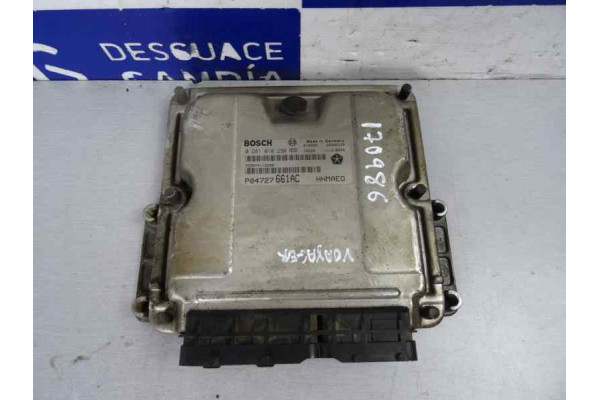 CENTRALITA MOTOR UCE| CHRYSLER- 2.5 CRD 141CV 2499CC|P04727661AC 0281010290  - 2001