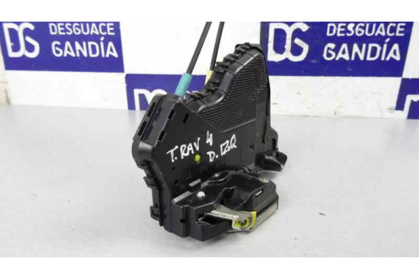 CERRADURA PUERTA DELANTERA IZQUIERDA| TOYOTA- 2.2 D 4WD (ALA30_) 136CV 2231CC|6 PINSIN CABLE NI VARILLAJE - 2006