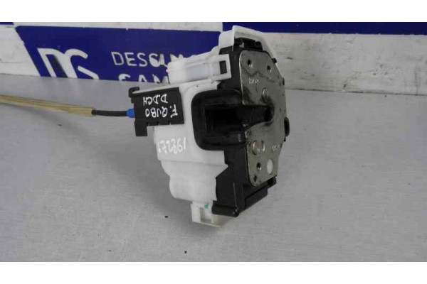 CERRADURA PUERTA DELANTERA DERECHA| FIAT- 1.3 D MULTIJET 75CV 1248CC|5 PIN 1361747080 SIN CABLE NI VARILLAJE - 2008