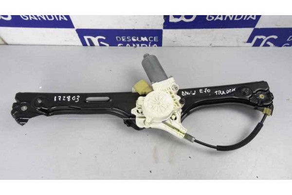 ELEVALUNAS TRASERO DERECHO| BMW- 3.0 D 235CV 2993CC|6 PIN - 2007