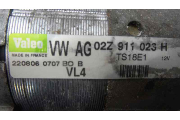 MOTOR ARRANQUE  VOLKSWAGEN CADDY III FURGÓN  1.9 TDI 105CV 1896CC 2003 02Z911023H