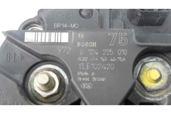 ALTERNADOR| MG ROVER- 105 103CV 1396CC|102420 0124225010 75AMP - 2000