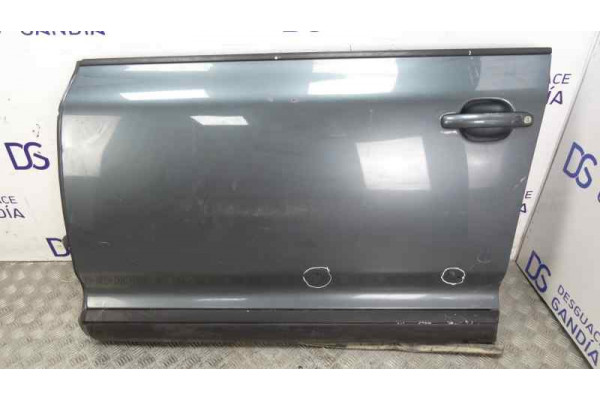 PUERTA DELANTERA IZQUIERDA  VOLKSWAGEN TOUAREG  5.0 V10 TDI 313CV 4921CC 2002 AZUL GRIS