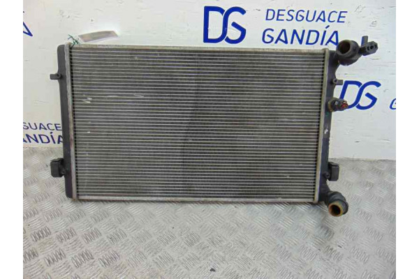 RADIADOR AGUA  VOLKSWAGEN GOLF IV  1.9 TDI 110CV 1896CC 2001