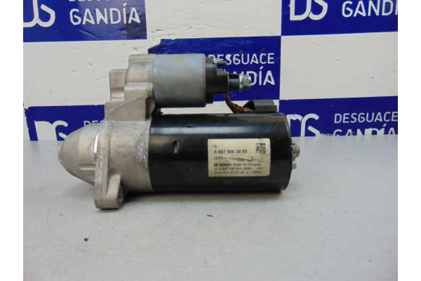 MOTOR ARRANQUE| MERCEDES-BENZ- C 300 BLUETEC HYBRID / H (205.012) 204CV 2143CC|A6519062800 0001139065 13 DIENTES  - 2014