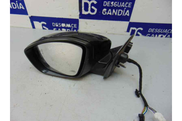 RETROVISOR IZQUIERDO| CITROEN- 1.2 PURETECH 130 131CV 1199CC|NEGRO 2 CLAVIJAS 6+4 CABLES SENSOR DE ANGULO MUERTO - 2018