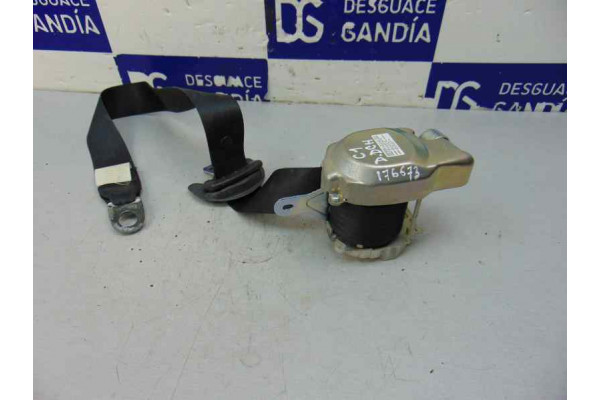 CINTURON SEGURIDAD DELANTERO DERECHO| CITROEN- 1.0 68CV 998CC| - 2009