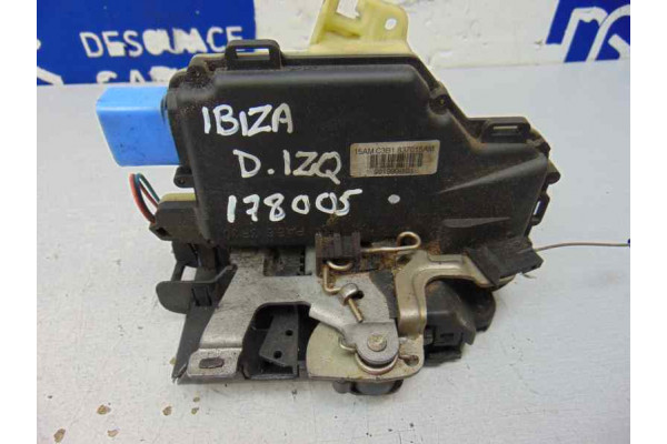 CERRADURA PUERTA DELANTERA IZQUIERDA  SEAT IBIZA III  1.2 64CV 1198CC 2006 8 PIN