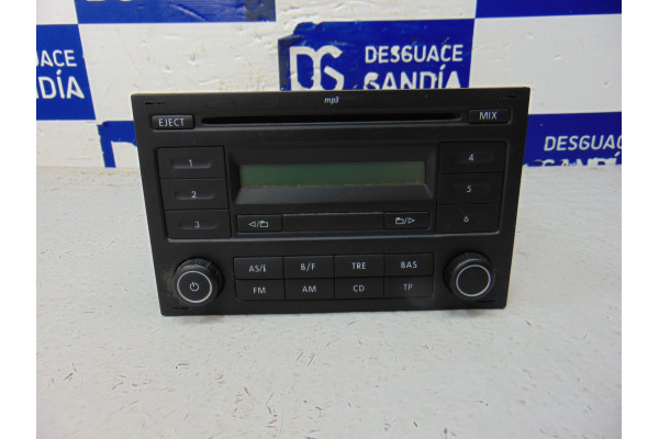 SISTEMA AUDIO / RADIO CD  VOLKSWAGEN POLO  1.4 TDI 80CV 1422CC 2009 6Q0035152E